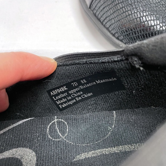 Rockport Aravon Black Andrea AR Ballet Flat Sz 7D WIDE - Picture 10 of 10